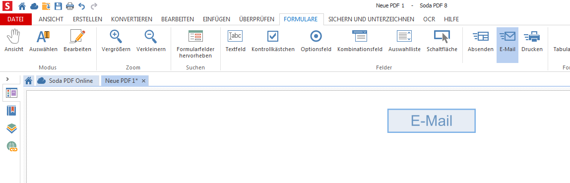 Wie Erstelle Ich Einen E Mail Schaltflache Fur Mein Formular Soda Pdf