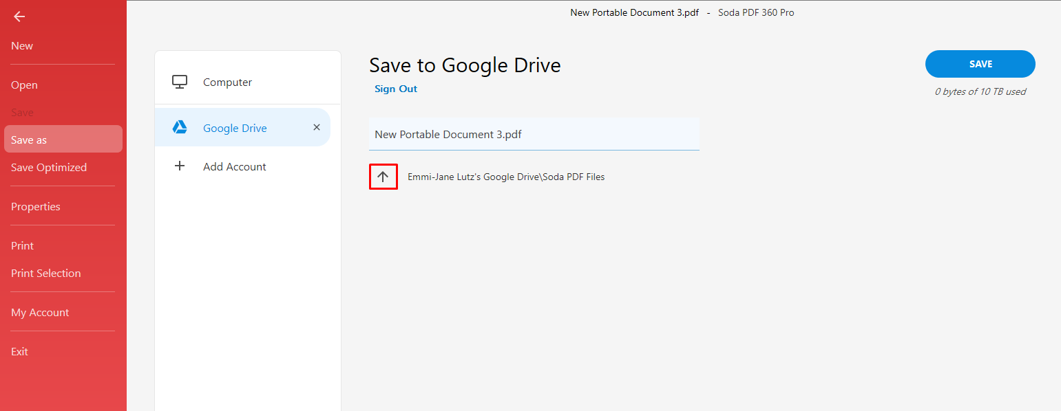 Saving Online PDF Files to Google Drive 