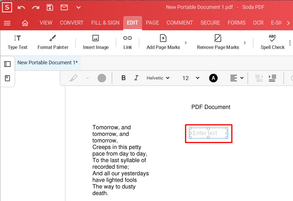 How to Copy/Paste Text – Soda PDF