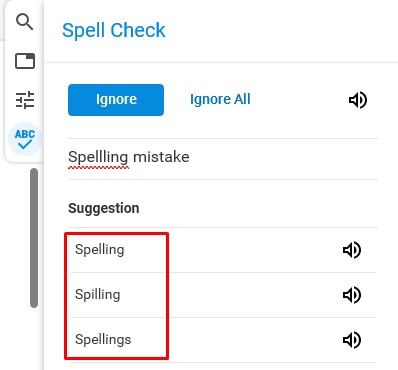 Check spelling - Soda PDF