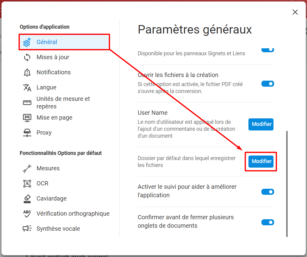 Changer l'emplacement du dossier Documents de Windows 