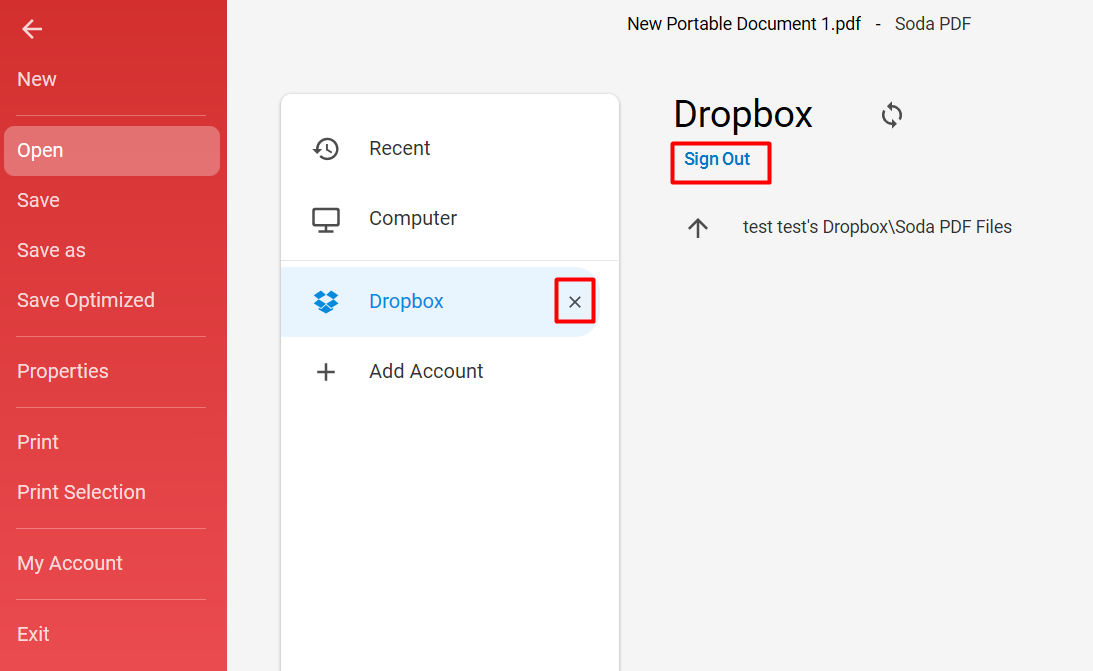 Open, edit, and synchronize documents from Dropbox with PDF Pro