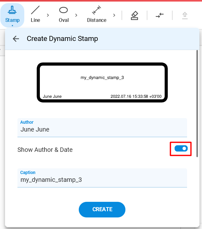 Create a dynamic stamp - Edit PDF - Soda PDF Desktop